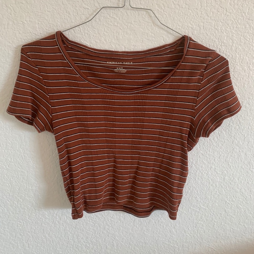american eagle striped top